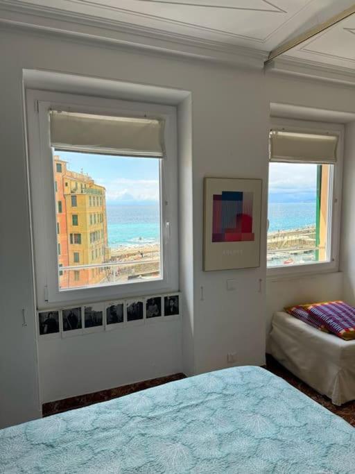 Attico Sul Porticciolo Antico Di Camogli Apartamento Exterior foto