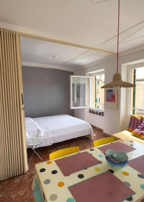 Attico Sul Porticciolo Antico Di Camogli Apartamento Exterior foto