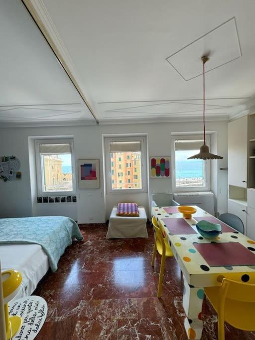 Attico Sul Porticciolo Antico Di Camogli Apartamento Exterior foto